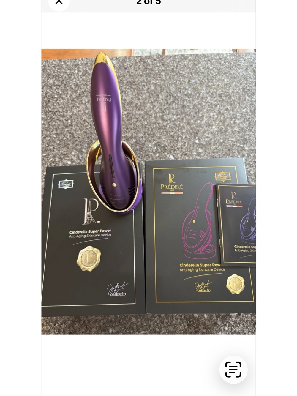 Cinderella Super Power Anti-Aging Device - Purple & Gold